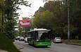 ЛАЗ-Е183А1 #3401 17-го маршрута на улице Чкалова в районе остановки "ХАИ"