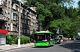 ЛАЗ-Е183А1 #3402 22-го маршрута на улице Академика Проскуры в районе улицы Чкалова
