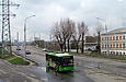 ЛАЗ-Е183А1 #3402 13-го маршрута на Московском проспекте в районе улицы Доброхотова