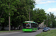 ЛАЗ-Е183А1 #3402 13-го маршрута на Московском проспекте в районе улицы Харьковских дивизий