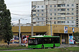 ЛАЗ-Е183А1 #3402 46-го маршрута на бульваре Грицевца возле улицы Большой Кольцевой