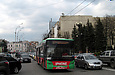 ЛАЗ-Е183А1 #3402 17-го маршрута на улице Сумской возле площади Свободы