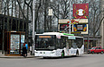ЛАЗ-Е183А1 #3403 2-го маршрута на проспекте Правды в районе станции метро "Университет"