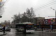 ЛАЗ-Е183А1 #3403 2-го маршрута на проспекте Ленина возле улицы Минской
