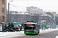 ЛАЗ-Е183А1 #3403 2-го маршрута на проспекте Ленина в районе улицы Серповой