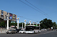 ЛАЗ-Е183А1 #3403 2-го маршрута на улице Сумской возле Театра оперы и балета