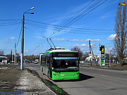 ЛАЗ-Е183А1 #3403 45-го маршрута на улице Роганской возле улицы Плиточной