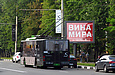 ЛАЗ-Е183А1 #3403 2-го маршрута на проспекте Науки возле станции метро "Ботанический Сад"