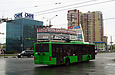 ЛАЗ-Е183А1 #3403 2-го маршрута на проспекте Науки возле станции метро "23-го Августа"