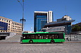 ЛАЗ-Е183А1 #3403 2-го маршрута на площади Свободы