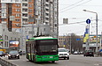 ЛАЗ-Е183А1 #3403 2-го маршрута на проспекте Науки возле станции метро "23 Августа"