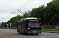 ЛАЗ-Е183А1 #3403 2-го маршрута на проспекте Науки возле перекрестка с улицей Бакулина