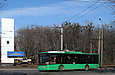 ЛАЗ-Е183А1 #3405 45-го маршрута поворачивает с Московского проспекта на улицу 12-го Апреля