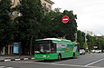 ЛАЗ-Е183А1 #3406 2-го маршрута на проспекте Науки возле улицы Ляпунова