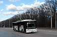 ЛАЗ-Е183А1 #3407 2-го маршрута на Белгородском шоссе возле Мемориала славы