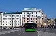 ЛАЗ-Е183А1 #3408 22-го маршрута на площади Конституции возле Спартаковского переулка