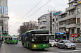 ЛАЗ-Е183А1 #3408 17-го маршрута на проспекте Независимости возле улицы Сумской