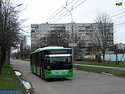 ЛАЗ-Е183А1 #3408 25-го маршрута на улице Танкопия в районе улицы Академика Филиппова