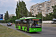 ЛАЗ-Е183А1 #3409 34-го маршрута на улице Барабашова