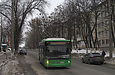 ЛАЗ-Е183А1 #3411 2-го маршрута на улице Проскуры в районе улицы Чкалова
