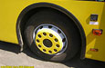 ЛАЗ-Е183Д1 #300, колесо с шиной посадочного диаметра 22.5 дюйма
