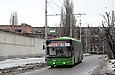 ЛАЗ-Е301D1 #2201 1-го маршрута на улице Троллейбусной возле Забайкальского переулка