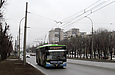 ЛАЗ-Е301D1 #2201 1-го маршрута на проспекте Героев Сталинграда в районе улицы Линецкого