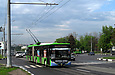 ЛАЗ-Е301D1 #2201 3-го маршрута на проспекте Гагарина возле улицы Азербайджанской
