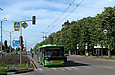 ЛАЗ-Е301D1 #2201 1-го маршрута на проспекте Маршала Жукова в районе улицы Танкопия
