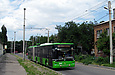 ЛАЗ-Е301D1 #2202 3-го маршрута на улице Троллейбусной возле Забайкальского переулка