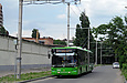 ЛАЗ-Е301D1 #2202 3-го маршрута на улице Троллейбусной возле Забайкальского переулка