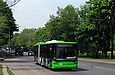 ЛАЗ-Е301D1 #2203 3-го маршрута на Московском проспекте в районе улицы 12-го Апреля