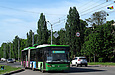 ЛАЗ-Е301D1 #2203 1-го маршрута на проспекте Маршала Жукова возле бульвара Юрьева