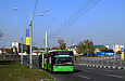 ЛАЗ-Е301D1 #2204 6-го маршрута на проспекте Гагарина в районе улицы Бутлеровской
