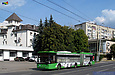 ЛАЗ-Е301D1 #2204 на улице Деревянко возле улицы Новопрудной