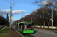 ЛАЗ-Е301D1 #2204 12-го маршрута на Белгородском шоссе в районе улицы Макаренко