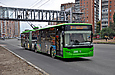 ЛАЗ-Е301D1 #2205 3-го маршрута на проспекте Гагарина в районе Новаторского въезда