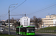 ЛАЗ-Е301D1 #2205 3-го маршрута на проспекте Гагарина в районе улицы Сидоренковской