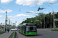 ЛАЗ-Е301D1 #2205 1-го маршрута на проспекте Маршала Жукова возле улицы Танкопия