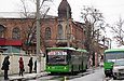 ЛАЗ-Е301D1 #2205 3-го маршрута на улице Кузнечной возле перекрестка с переулком Лопатинским