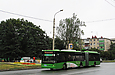 ЛАЗ-Е301D1 #2205 3-го маршрута на Александровском проспекте в районе Индустриального проспекта