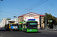 ЛАЗ-Е301D1 #2205 3-го маршрута на проспекте Гагарина возле Автовокзала