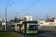 ЛАЗ-Е301D1 #2205 3-го маршрута на проспекте Гагарина в районе улицы Сидоренковской