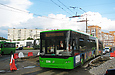 ЛАЗ-Е301D1 #2206 3-го маршрута на пересечении проспекта Гагарина и улицы Кирова