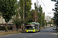 ЛАЗ-Е301D1 #2206 1-го маршрута на улице Танкопия возле переулка Осипенко