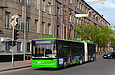 ЛАЗ-Е301D1 #2207 11-го маршрута на улице Коцарской перед перекрестком с улицей Дмитриевской