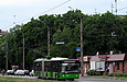 ЛАЗ-Е301D1 #2207 35-го маршрута на проспекте Героев Сталинграда в районе улицы Монюшко