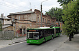 ЛАЗ-Е301D1 #2208 6-го маршрута в Лопатинском переулке