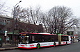 ЛАЗ-Е301D1 #2209 3-го маршрута на проспекте Гагарина перед отправлением от остановки "Улица Кирова"