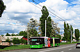 ЛАЗ-Е301D1 #2209 3-го маршрута на проспекте Героев Сталиграда